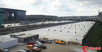 緩解停車難，服務進博會 國展中心周邊停車場新建改造全面加速